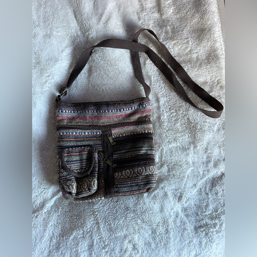 Crossbody hobo bag
